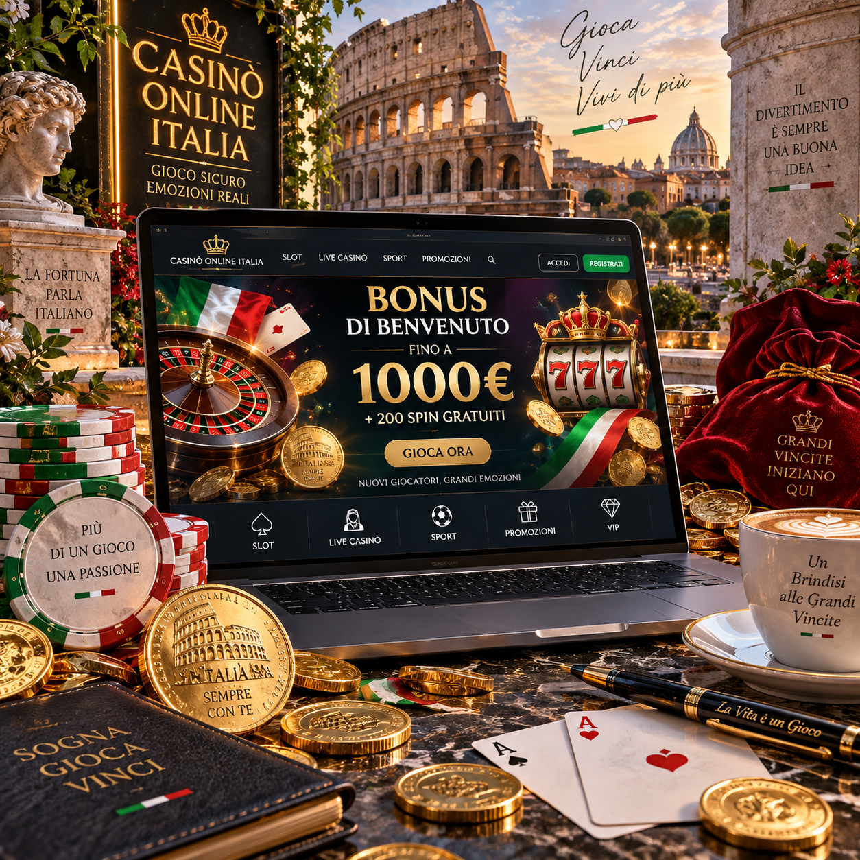 Guida Completa Ai Bonus Di Benvenuto Nei Casin Online Italiani 2026